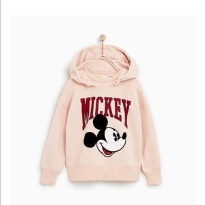 Zara Mickey Sweater EUC 13/14 (adult size s)